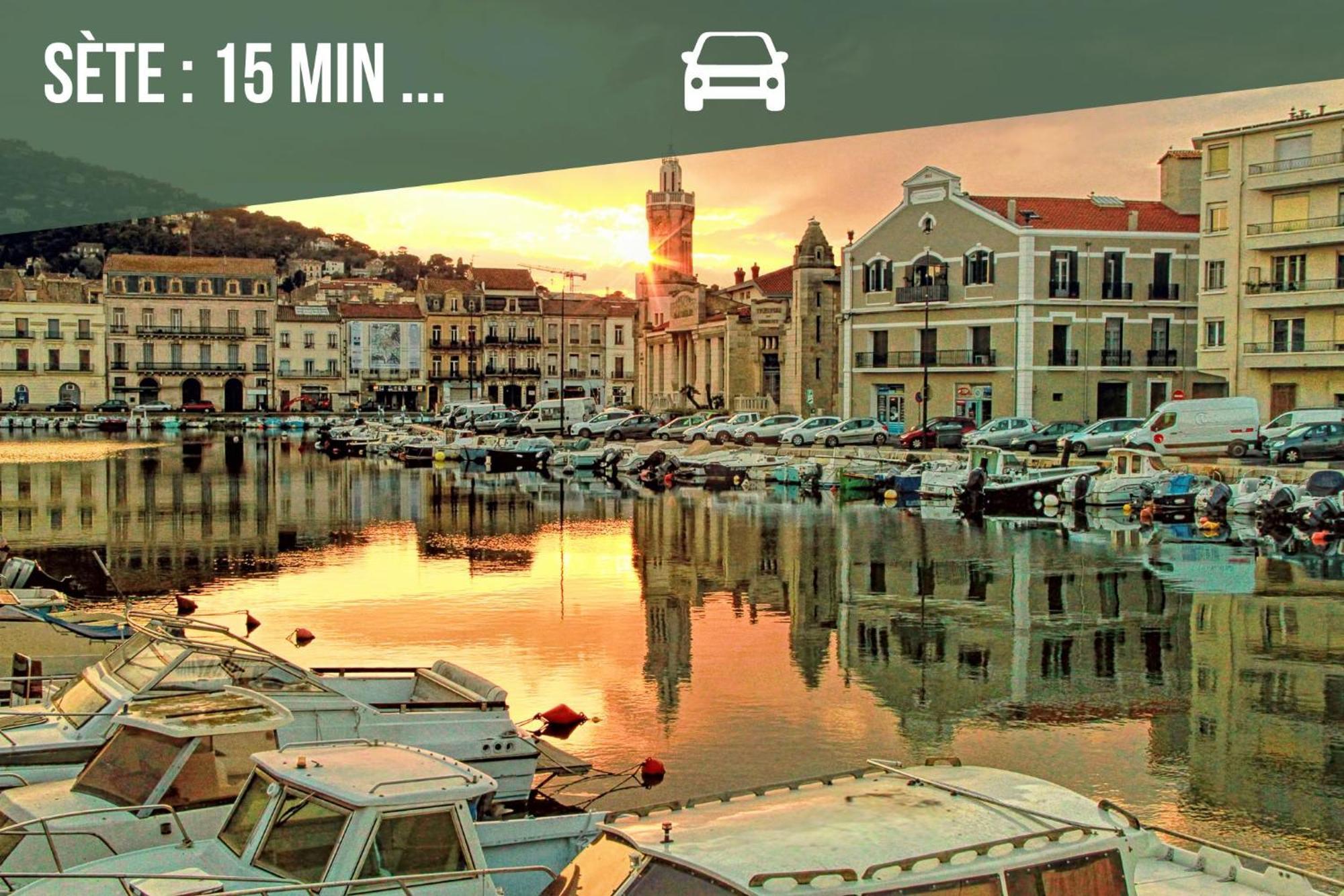 Appartement Le Vauban - 40M2 A Frontignan Plage - A 200M De La Plage - 15 Min De Sete エクステリア 写真