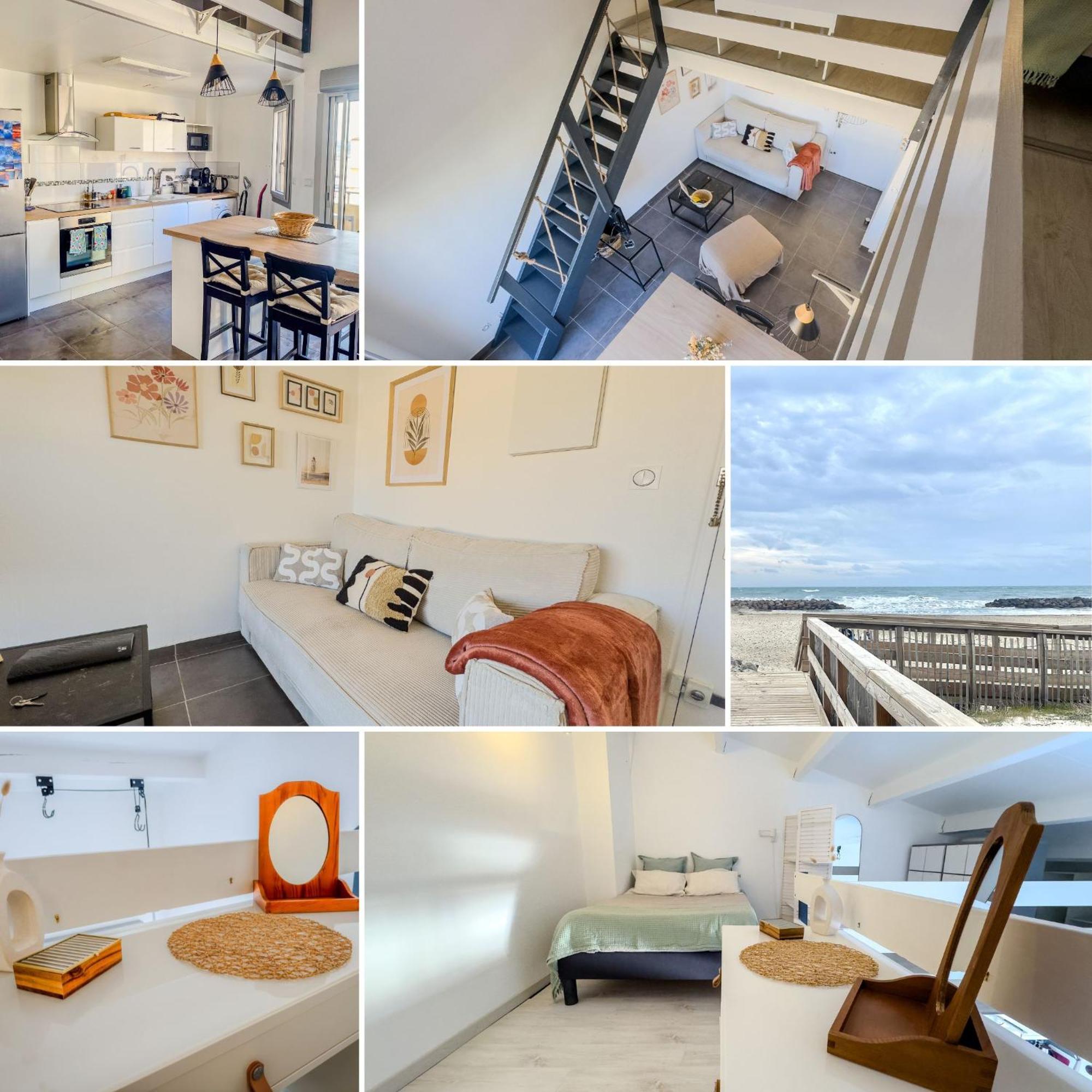 Appartement Le Vauban - 40M2 A Frontignan Plage - A 200M De La Plage - 15 Min De Sete エクステリア 写真